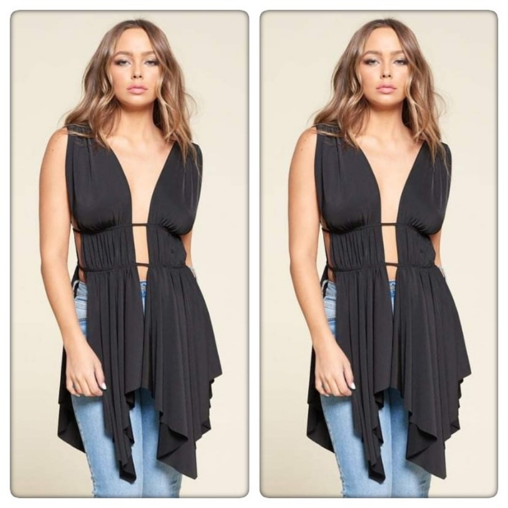 Black Open Top S, M, L